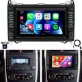Autoradio Für Mercedes-Benz A B Klasse Vito W169 W639 W245 GPS Android 15 Kamera