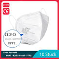 10x Atemschutzmasken FFP2/ KN95/+Ventil Mund Nasen Schutz Masken Gesichtsmaske  