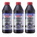 3x 1 Liter Liqui Moly 4421 Vollsynthetisches Hypoid-Getriebeöl (GL5)LS SAE 75W-1