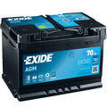 Exide EK700 AGM 70Ah Autobatterie 12V 760A B13 Starterbatterie Batterie EK 700