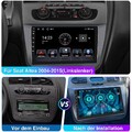 2+64GB Carplay Autoradio Für Seat Altea XL 2004-2015 Toledo GPS Navi BT +Kamera