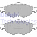 DELPHI BREMSBELÄGE SATZ VORDERACHSE PASSEND FÜR CHRYSLER SEBRING | LP1963