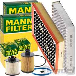 MANN FILTER INSPEKTIONSPAKET passend für OPEL INSIGNIA A 2.0 CDTI 110-195 PS