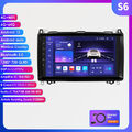 6+64GB 9" Android Auto 12 Autoradio für Mercedes W169 W447 W639 GPS WiFi CarPlay