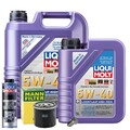Motoröl 5W40 LIQUI MOLY High Tech 6L+MANN Ölfilter+Spülung+Ölablassschraube