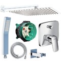 Hansgrohe Logis Unterputz Duscharmatur Regendusche Kopfbrause 360x360mm Set ibox