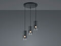 Hängelampen mit Rauchglas Schirm für Wohnzimmer Küchenlampen hängend Kücheninsel