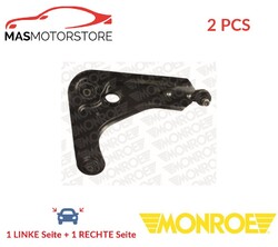 LINKS RECHTS QUERLENKER SATZ VORNE OUTER NIEDRIGER MONROE L16509 2PCS P NEU