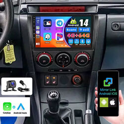 Für Mazda 3 2003-2009 Apple Carplay Autoradio Android 14 4+64G GPS Navi WIFI RDS
