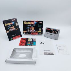 Super Nintendo SNES Spiel - Starwing - OVP CiB Komplett - Schöner Zustand - PAL