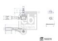 FEBI BILSTEIN 183070 Spurstangenendstück für HYUNDAI KIA