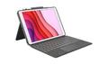 Logitech Combo Touch Tastatur und Foliohülle mit Trackpad grafit