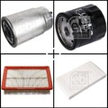 Febi Bilstein Filterset, Inspektionspaket passend für Fiat DUCATO Kasten DUCATO