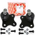 2x FEBI TRAGGELENK VORNE für ALFA MITO 955 FIAT PUNTO 199 OPEL ADAM CORSA D E
