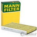 MANN ALLERGIKER-INNENRAUMFILTER AKTIVKOHLE ANTIBAKTERIELL POLLENFILTER