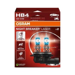 1x Glühlampe, Abbiegescheinwerfer ams-OSRAM 9006NL-2HB passend für