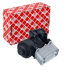 FEBI ÖLFILTERGEHÄUSE + DICHTUNG ÖLFILTER ÖLKÜHLER passend für SEAT IBIZA SKODA F