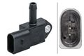 HELLA Sensor, Abgasdruck für SKODA KODIAQ OCTAVIA III RAPID SUPERB III