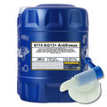 20 (1x20) Liter MANNOL Antifreeze AG13+ Advanced Frostschutz Konzentrat mit Ausl