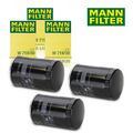 3X ORIGINAL MANN FILTER ÖLFILTER FÜR AUDI A3 SEAT ALTEA SKODA VW BORA POLO GOLF