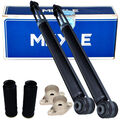 2x MEYLE Stoßdämpfer + Service-Kit Domlager Hinten für AUDI A4 B7 + AVANT