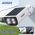 1-4PCS2K 3MP Solar KAMERA FUNK WLAN WIFI Camera Outdoor AUßEN ÜBERWACHUNGSKAMERA