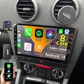 6+128GB Android 13 Für Audi A3 S3 RS3 2003-2013 Autoradio Carplay GPS Navi DAB+