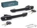 TÜRGRIFF TÜRSCHLOSS GRIFF KOMPLETT SET VORNE HINTEN MERCEDES VW 2x ORIGINAL VEGO