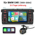 KAM Für BMW E46 3er 318 320 325 M3 Carplay Autoradio Android 13 GPS Nav SWC 64G