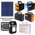 Powerstation Tragbares Solar Generatoren Stromerzeuger Mit Solarpanel LED Lampe