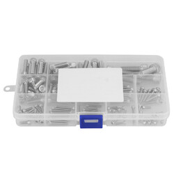 135pcs/set M2.5 M3 M4 M5 M6 M8 M8 Zylinderschrauben Mit Innensechskant 304