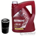 ÖLFILTER SCT SM107 + 5 Liter Motoröl MANNOL EXTREME SAE 5W-40 SN/CF A3/B4