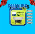 OneBlade-Ersatzklingen – 5er-Pack für Philips Rasiererzubehör