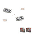 Scheinwerfer Osram Night Breaker Laser passend für VW Golf III 1Hx0 91-97 Set L 