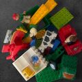 Lego Duplo Gemischtes Set mit Autos Platten Tiere Figuren