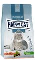 Happy Cat│ Indoor Adult Atlantik Lachs - ausgewachsene Katzen und Kater - 4 kg │