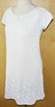 ZERO Shirt Gr.40 creme weiß long Kleid Kurzarm ++Neu++