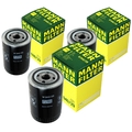 3x Original MANN-FILTER Ölfilter Oelfilter W 940/29 Oil Filter
