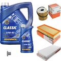 MAHLE Inspektionspaket 6 L MANNOL Classic 10W-40 für Citroën C8 2.0 16V
