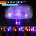 12 LED Aquarium Nebler Licht Luftbefeuchter Nebelmaschine Fogger Ultraschall NEU