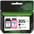 XXL Set Druckerpatronen für HP 305XL HP 2320e 2710e 2720e 4100 Envy 6020e 6032e