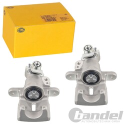 2x HELLA BREMSSATTEL HINTERACHSE passend für SX4-S-CROSS SWIFT VITARA