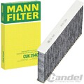 MANN INNENRAUMFILTER AKTIVKOHLEFILTER passend für CITROËN C2 C3 C4 DS4 DS DS