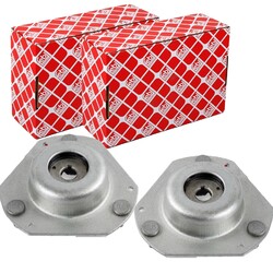 2X FEBI BILSTEIN DOMLAGER SATZ HINTEN VORNE BEIDSEITIG PASSEND FÜR FORD B-MAX