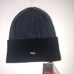 HUGO BOSS Mütze, One Size dunkelblau  Germany * NEU !!!