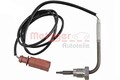 METZGER Sensor, Abgastemperatur 0894979 für SEAT SKODA VW