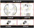 ROADHOUSE Bremsensatz Trommelbremse Super Precision Kit SPK 3149.00 für C2 203mm