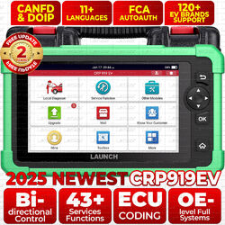 2025 LAUNCH X431 CRP919 EV Profi KFZ OBD2 Diagnosegerät ALLE System ECU Coding