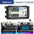 Apple Carplay Android 12 Autoradio Für Smart Fortwo 2005-2010 GPS Navi WIFI +KAM