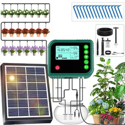 Solar Bewässerungssystem Automatisch Pflanzenbewässerung pumpe System Kit